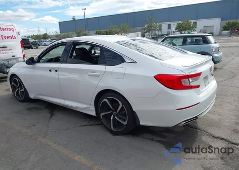 2018 Honda Accord Sport из США, поврежденный, VIN 1HGCV1F33JA179279